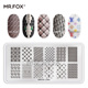 Mr.Fox狐狸先生高品质美甲印花板套装 网红印章印花油转印全套工具