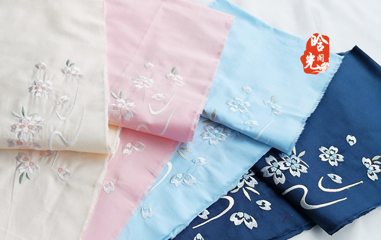 Han Guang Original New products Flowing water Embroidered skirt Myrobalam Latest fashion Hanfu cos parts diy Cotton lacein the Home Fabric , Sew DIY Material,Tools and finished products , Sew DIY Fitting/Accessories/Accessories , Lace  category - from Buy2taobao.com to provide professional Taobao agent buy service