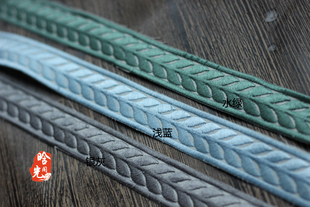 闭店清仓椿叶diy绣花提花丝带织带花边辅料彩带汉服时装配饰