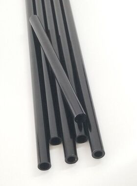 6061t6空心铝管6063氧化铝管黑色铝合金圆管厚壁铝管精密切割