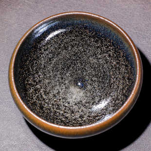 行云龙窑柴烧古法建盏玉子口乌金纯手工主人杯茶杯茶盏原矿