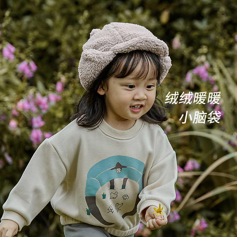 威尔贝鲁婴儿帽子秋冬宝宝羊羔绒帽子新生儿童帽子男童女童冬季款,童装/婴儿装/亲子装,帽子,淘宝优惠券,粉丝福利购,淘宝优惠卷