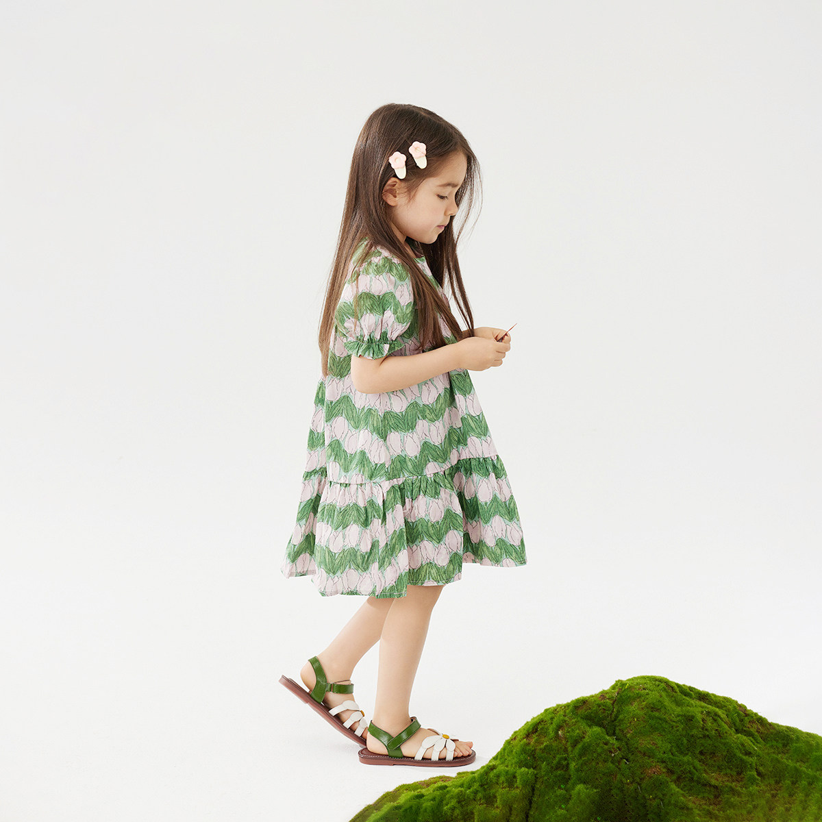 威尔贝鲁儿童连衣裙夏季女童短袖公主裙2023新款宝宝纯棉裙子洋气,童装/婴儿装/亲子装,连衣裙,淘宝优惠券,粉丝福利购,淘宝优惠卷