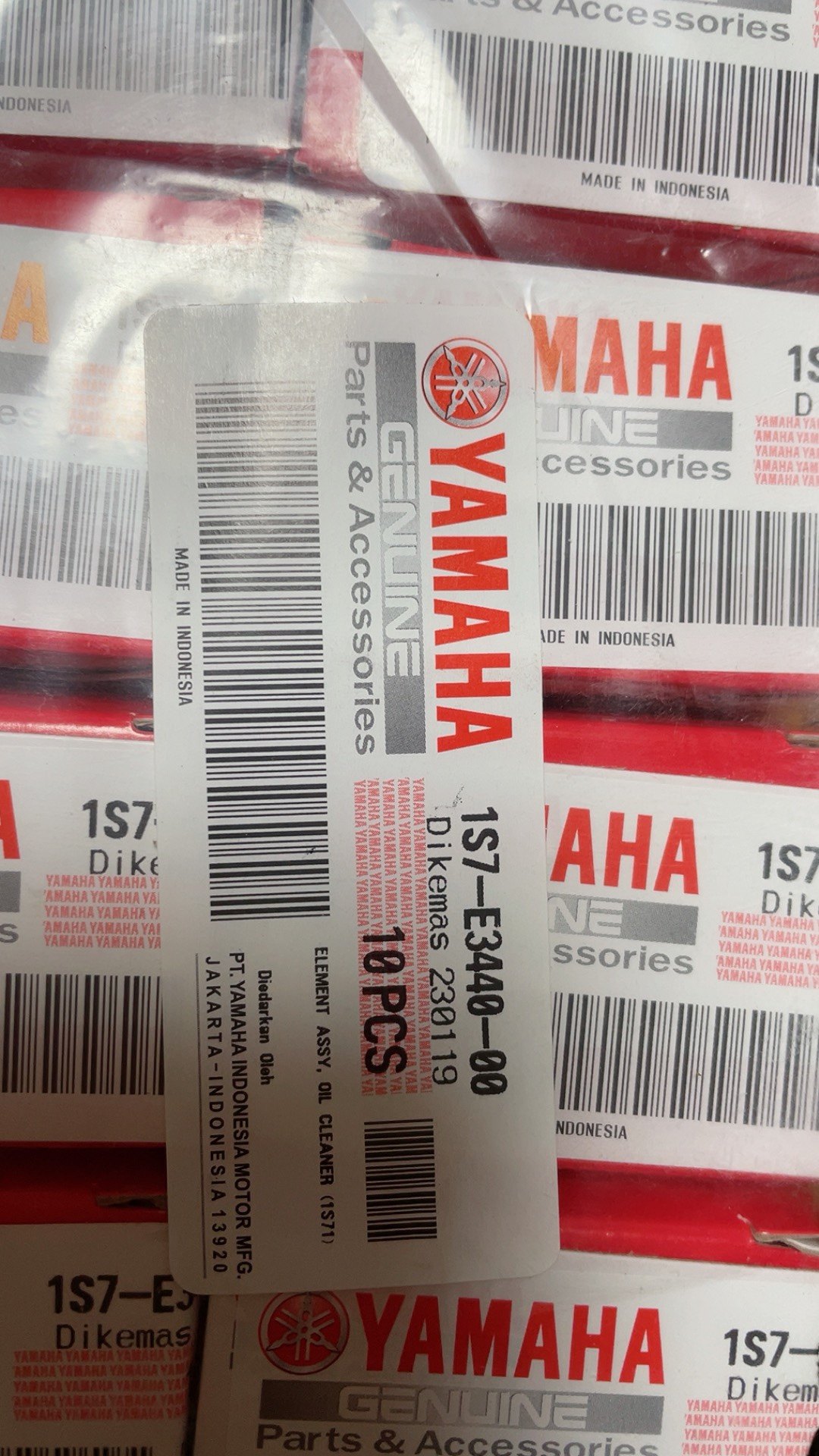 适用雅马哈R15 EXCITER150GP XMAX300 MSLAZ摩托车机油滤芯 印尼