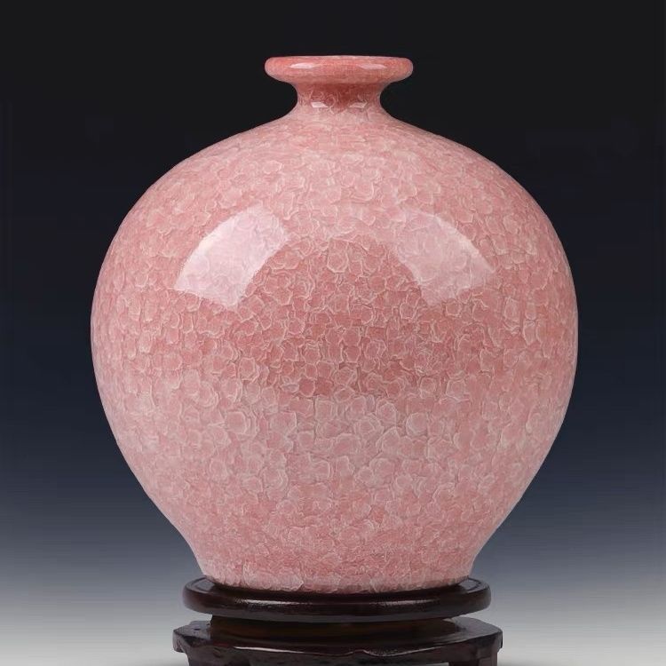 景德镇陶瓷花瓶瓷瓶插花仿古中式家居客厅饰品电视柜瓷器瓶子摆件