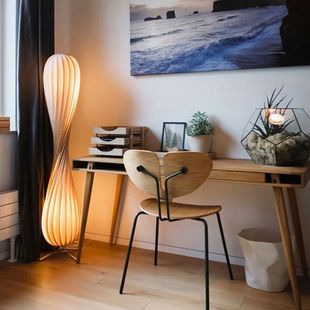 网红艺术感房间落地灯风创意ins客厅卧室高级