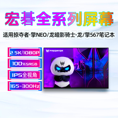 宏碁掠夺者·擎6/7/龙16 N23J6/7/8 N25JC3/4/5 N24JC1/2 JA1屏幕
