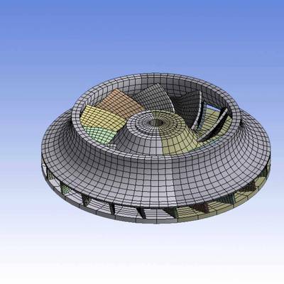 hypermesh网格代画/划分/abques有限元仿真代做/ICEM网格划分