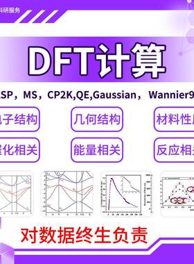 DFT计算/DOS/PDOS/HOMO-LUMO/拓朴性质/电荷分布/能带结构分析