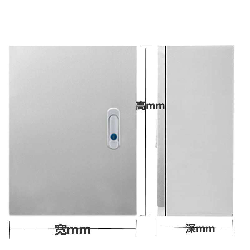 室内304不锈钢电控箱设备基业箱明装布线箱电气控制柜定制