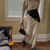 复古百搭立体剪裁仿真绵羊PU皮系带三角腰封 法式 TOP家 时髦配饰