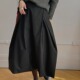 TOP家法式 时髦主义高支高密纯棉自带蓬松空气感立体剪裁半身裙