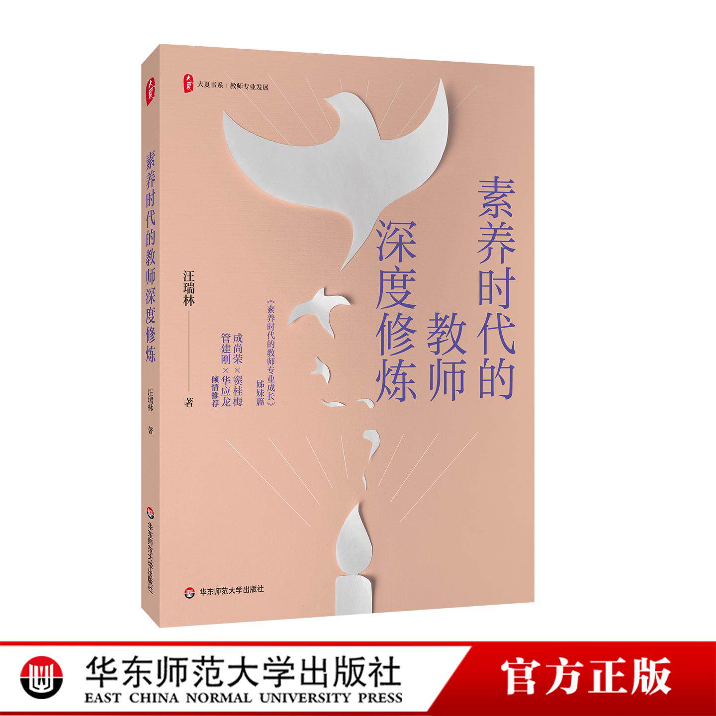 素养时代的教师深度修炼 大夏书系 教师专业发展 《素养时代的教师专业成长》进阶篇 华东师范大学出版社