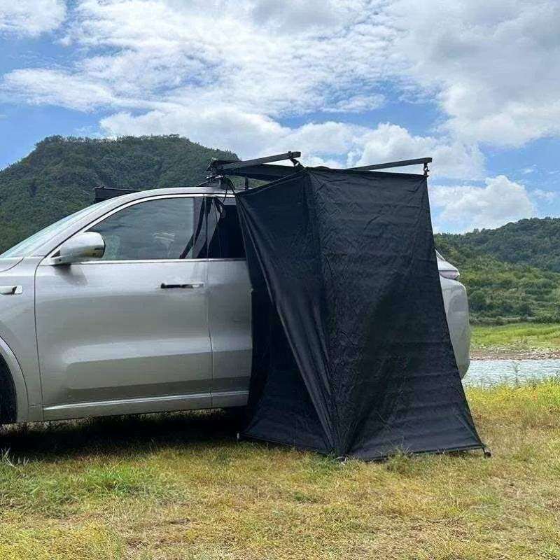 篷房洗澡帐篷帐车车载换衣间速开!svv淋浴车边户外露营浴帐厕所沐