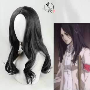 【青阁】进击的巨人终季-皮克·芬格尔cos假发仿真长头皮微卷