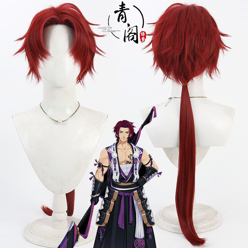 青阁 刀剑 蜻蛉切cos假发乱舞Tonbokiri 打毛顶