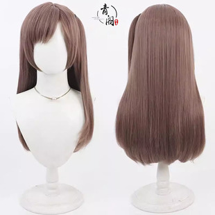 【青阁】胜利女神妮姬 NIKKE 娜嘉cos假发棕色一体辫