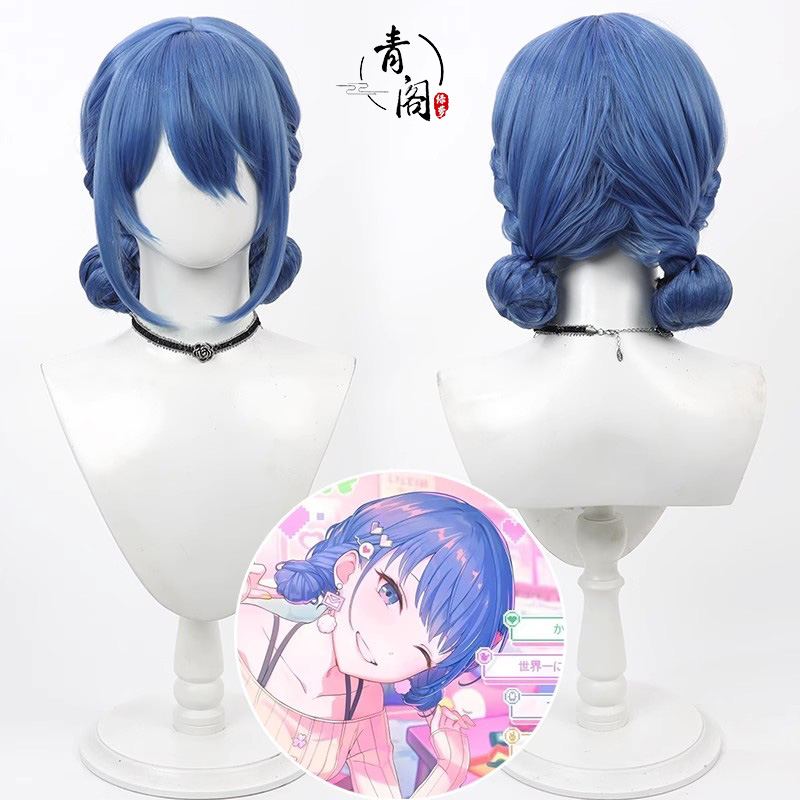 【青阁】桃五箱桐谷遥cos假发世界计划 彩色舞台feat. 初音未来