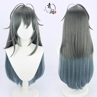 【青阁】虚拟彩虹社lke Eveland长发版cos假发艾克伊弗兰女装性