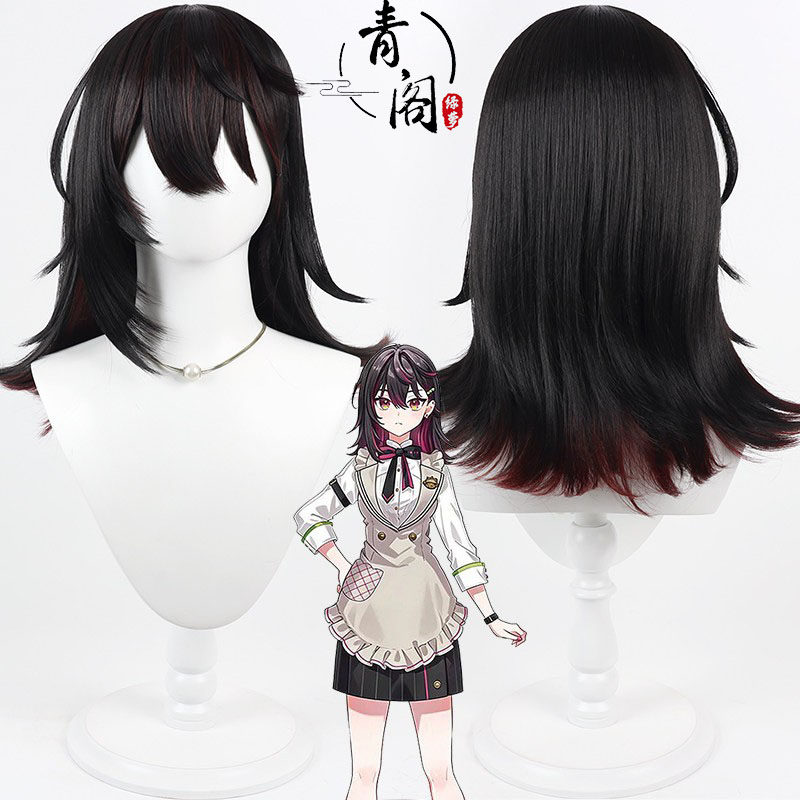 青阁 彩虹社 虚拟主播女体化 酒寄飒马cos假发Sakayori Soma
