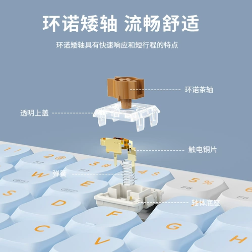 Mac, механическая клавиатура, ультратонкий беззвучный ноутбук, bluetooth