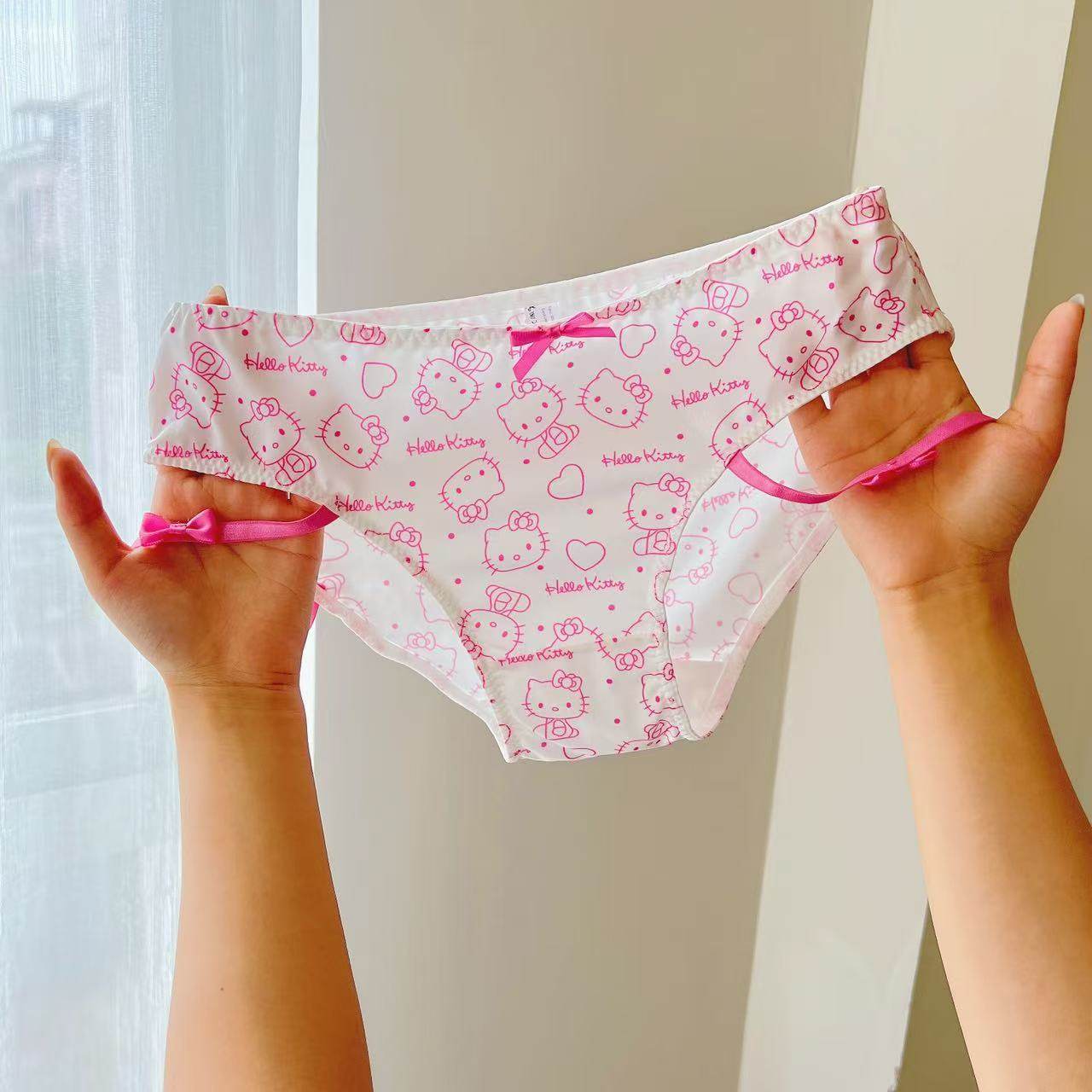 日系纯欲甜美可爱少女卡通猫咪内裤腿环个性时尚舒适透气三角短裤,女士内衣/男士内衣/家居服,女三角裤,淘宝优惠券,粉丝福利购,淘宝优惠卷
