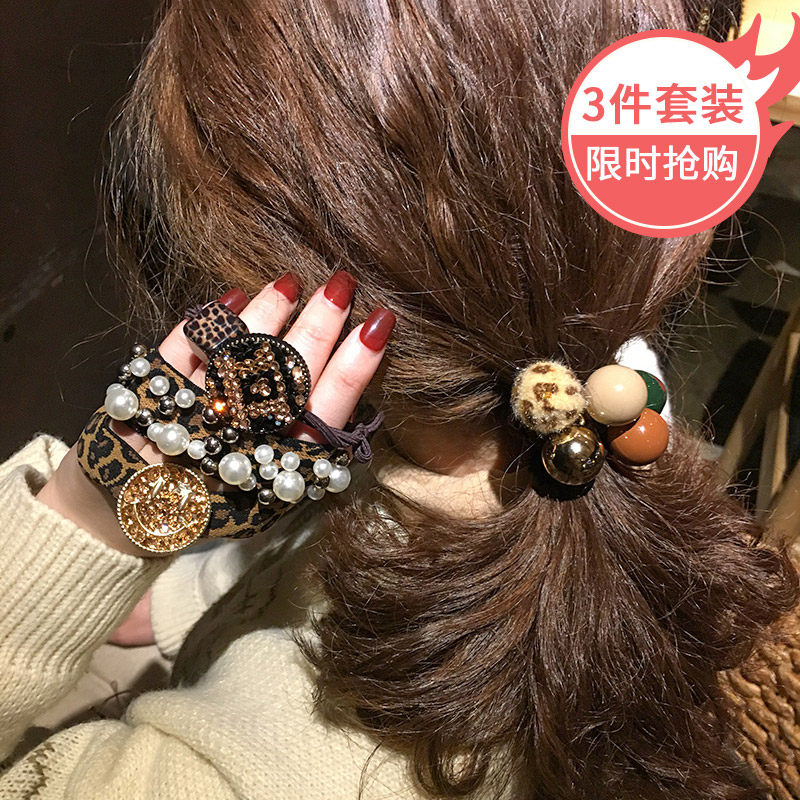 韓國笑臉簡約頭飾森系發圈女網紅皮筋ins可愛仙美豹紋頭繩橡皮筋在類目 飾品/流行首飾/時尚飾品新, 髮飾中 - 來自Buy2taobao.com提供專業的淘寶代購服務