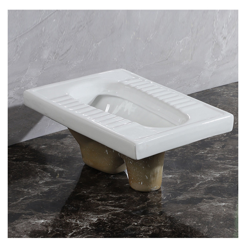 农村小户型大便池蹲盆蹲位 陶瓷马桶乡村旧款式防臭蹲便器