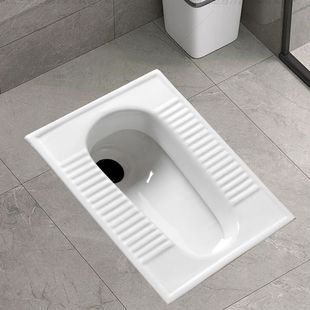 家用小户型小空间商铺蹲便器蹲坑陶瓷农村改造公共厕所移动蹲厕池
