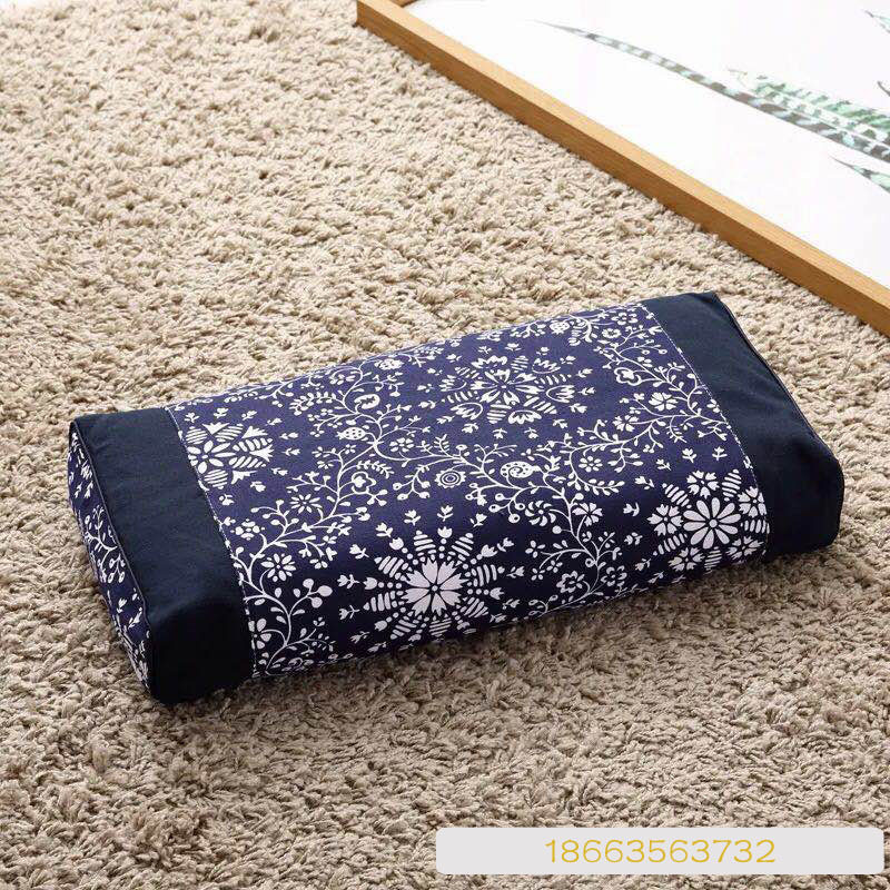 花草粗布荞麥枕頭套護頸枕亞麻立體方枕子 帝王枕宮廷枕頭套在類目 牀上用品, 枕頭/枕芯/保健枕/頸椎枕中 - 來自Buy2taobao.com提供專業的淘寶代購服務