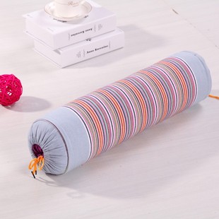 棉老粗布大号成人圆柱枕头套颈椎枕外皮枕套荞麦壳枕颈椎修复枕