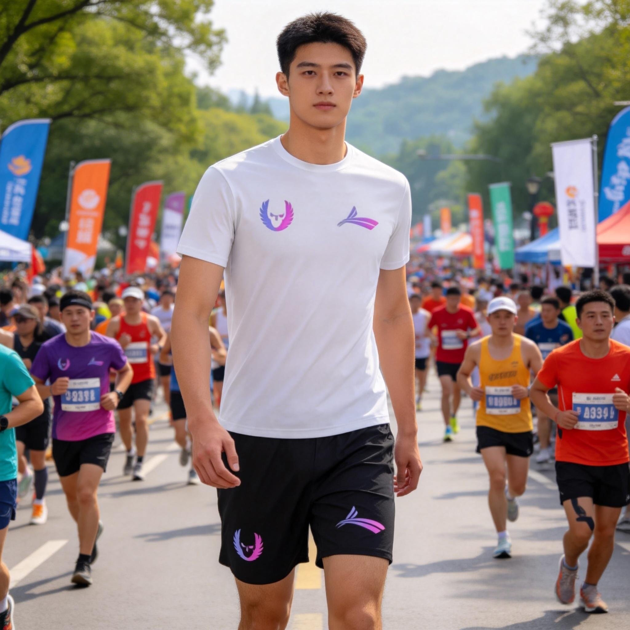 俄勒冈训练服 沃兰迪2026夏季套装速干透气运动健身宽松一整套图片