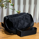 波士顿布包女2025春夏新款 女士枕头包大容量牛津布单肩包斜挎包