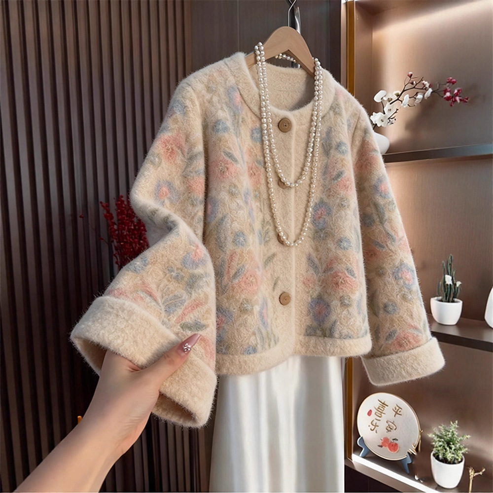 现货 新中式女装国风外套2025新款今年流行爆款气质独特复古上衣