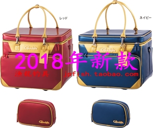 日本 gamakatsu 伽玛卡兹 GB-313 台钓用多功能软钓箱 2018年新品