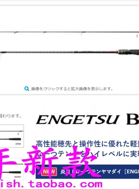 shimano ENGETSU BB HITOTSUTENYAMADAI 235MH 250MH 海钓路亚竿