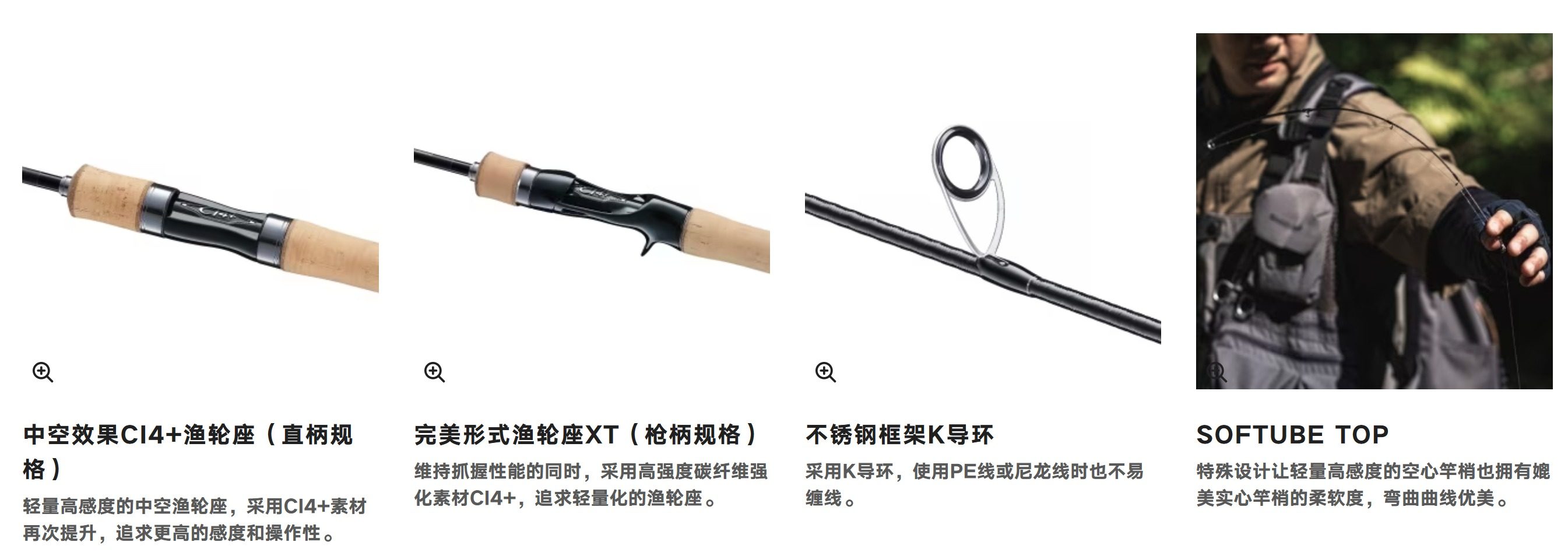 TROUTONENS马口竿禧玛诺