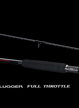 24款Shimano OCEA PLUGGER FULL THROTTLE 3节远投直柄波趴铁板竿