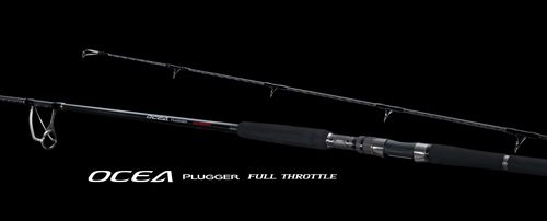 24款Shimano OCEA PLUGGER FULL THROTTLE 3节远投直柄波趴铁板竿