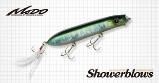 日本 Evergreen showerblows 125mm 26.0g 水面系 铅笔波扒
