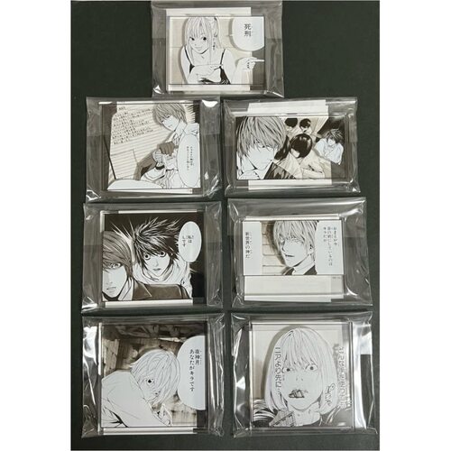 【原袋】日谷死亡笔记原画展系列亚克力砖L月梅洛弥海砂周边谷子