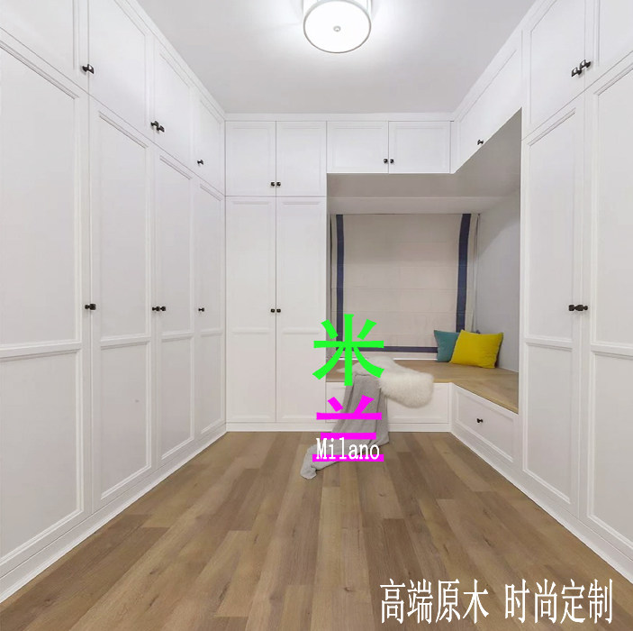 法式全实木衣柜定做原木白色转角简约现代整体衣帽间全屋家具定制,住宅家具,自由组合衣柜,淘宝优惠券,粉丝福利购,淘宝优惠卷