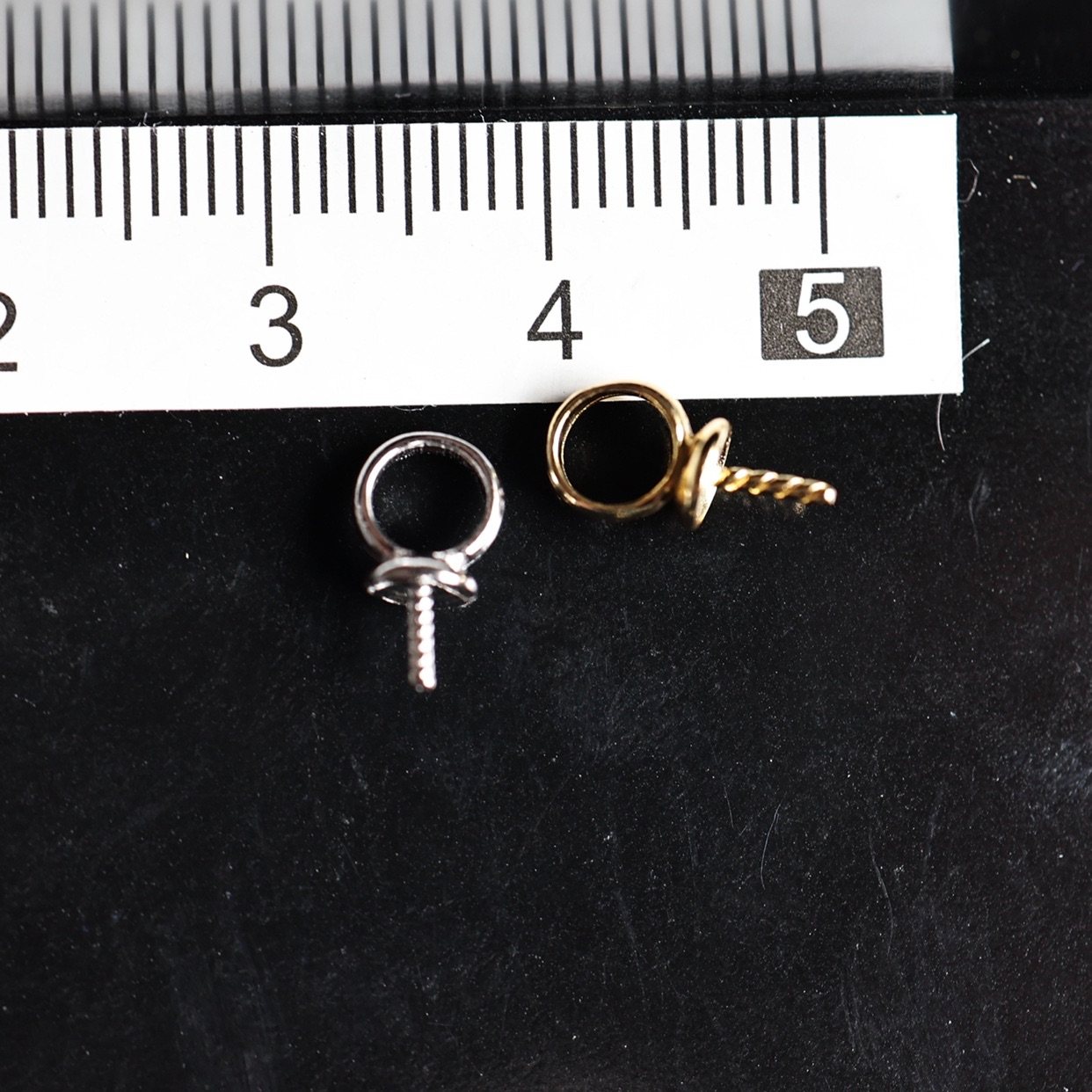 DIY JEWELRY ACCESSORIES:  S925 PEARL BEAD CAP PENDANT HEAD GOATS EYE NAIL PENDANT JEWELRY NECKLACE PENDANT CLASP