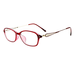 防蓝光老花镜女式50 75 100 125 175 225 450 500 550盒600度眼镜