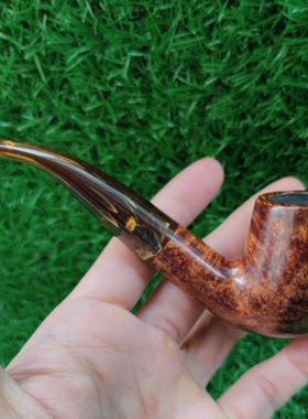 进口石楠木手工中号9mm经典烟斗
