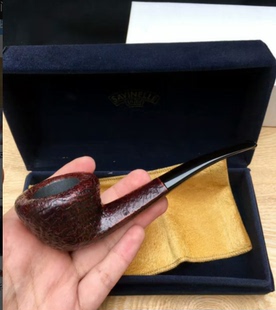 意大利原装全新SAVINELLI/沙芬老一点金3mm抽V神器石楠木手工烟斗