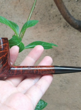 英国经典老斗英伦70年代BBB silver grain系列石楠木铅笔杆烟斗