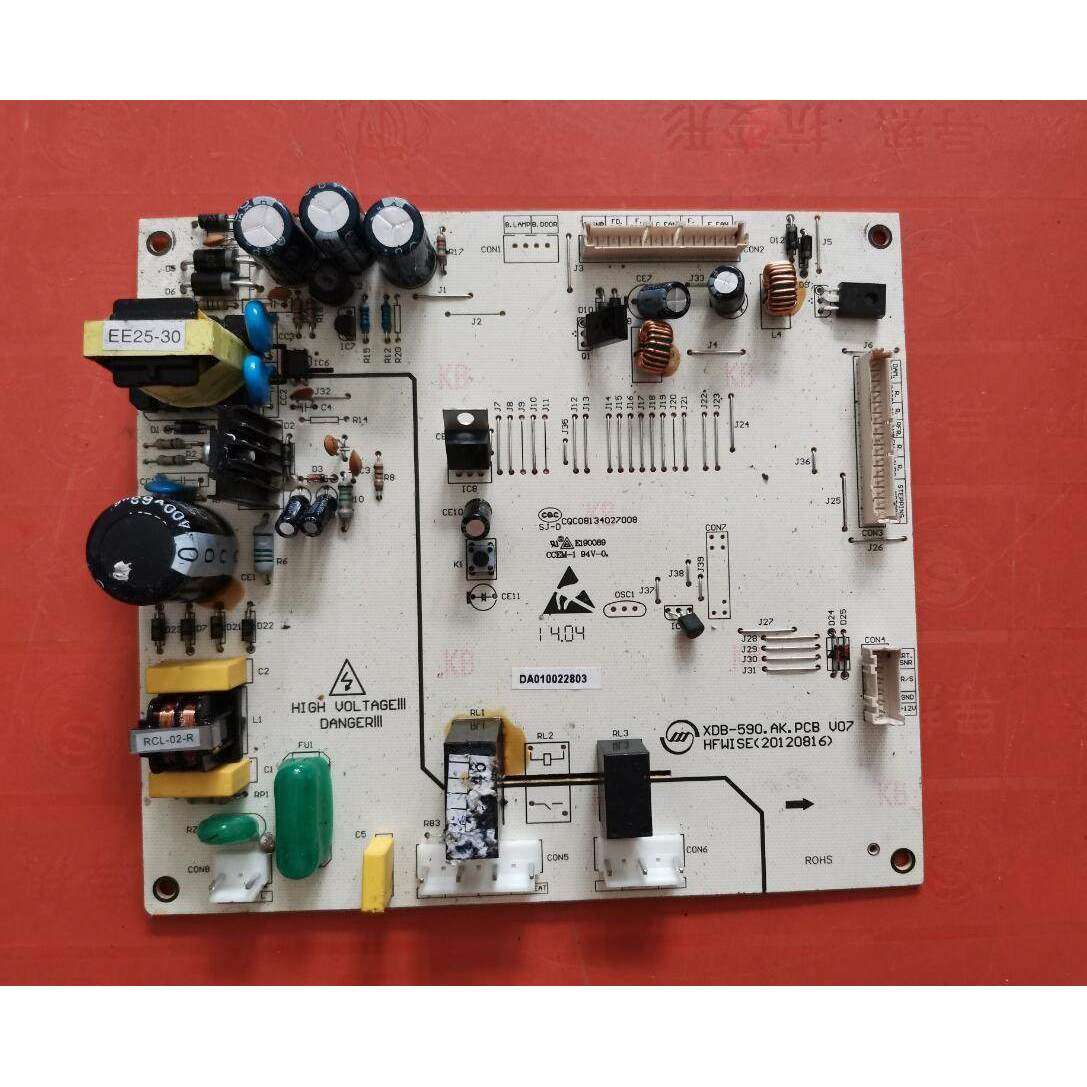 适用于美的冰箱BCD-516-603-610电脑板XDB-590.AK.PCB V07/08/09