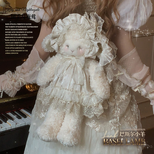 【国王与夜莺】(定金)已截团#巴斯尔小羊#lolita包毛绒玩偶双肩包