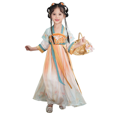 儿童汉服女童古风2025新款